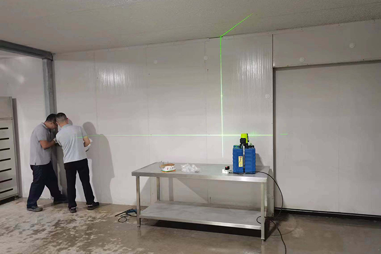 探针安装位置划线作业